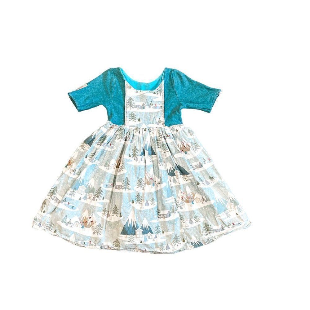 Winter Wonderland Handmade Holiday Dress